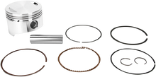 WISECO Piston Kit - 76.50 mm - Kawasaki 4671M07650