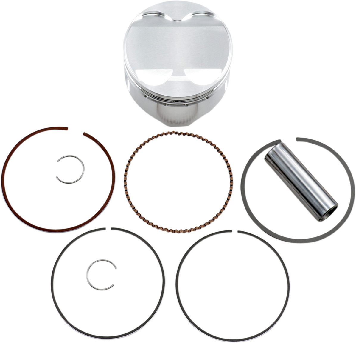 WISECO Piston Kit - 74.00 mm - Yamaha 4689M07400