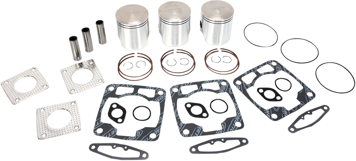 WISECO Piston Kit with Gaskets - 72.00 mm - Fuji Engine Type - Polaris SK1296
