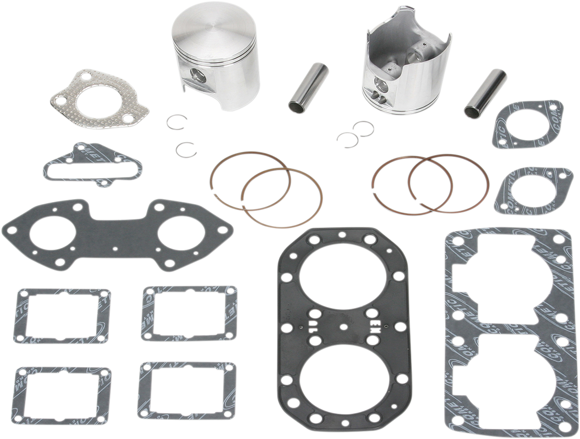 WISECO Piston Kit - Kawasaki - 650 cc Twin Cylinder - +0.50 mm WK1017