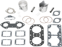 WISECO Piston Kit - Kawasaki - 650 cc Twin Cylinder - +0.50 mm WK1017