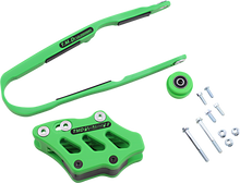 T.M. DESIGNWORKS Chain Guide/Slider - Kawasaki - Green KCP-K10-GR