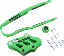 T.M. DESIGNWORKS Chain Guide/Slider - Kawasaki - Green KCP-K11-GR