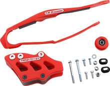 T.M. DESIGNWORKS Chain Guide/Slider - Honda - Red DCK-OR6-RD