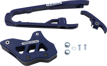 T.M. DESIGNWORKS Chain Guide/Slider - KTM/Husqvarna/Gas Gas - Blue DCK-KT4-BL2