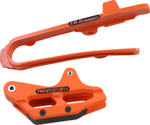 T.M. DESIGNWORKS Chain Guide/Slider - KTM - Orange DCK-KT7-OR
