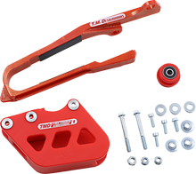 T.M. DESIGNWORKS Chain Guide/Slider - Suzuki - Red SCP-OR2-RD