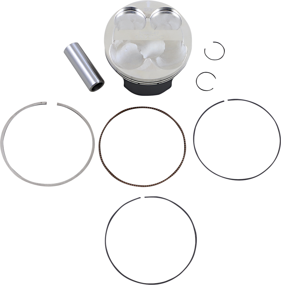 WOSSNER Piston Kit - 76.98 mm - Kawasaki 8635DC