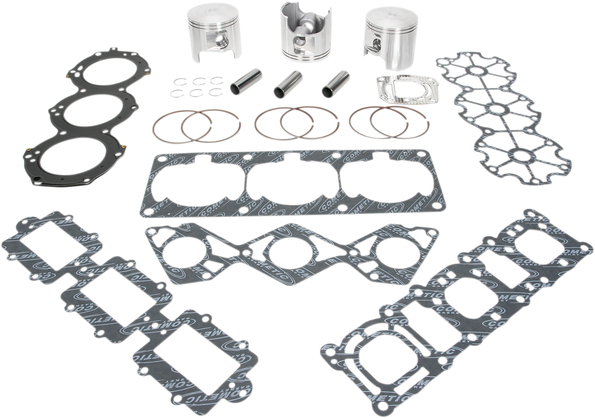 WISECO Piston Kit - Yamaha - 1200 cc Triple Cylinder - +1.00 mm WK1314