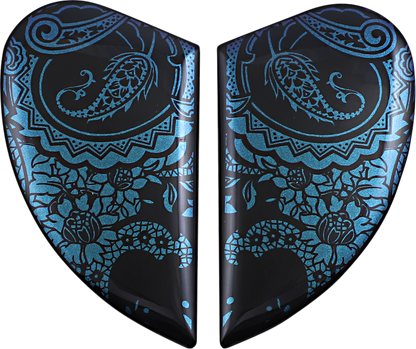 ICON Airform™ Side Plates - Chantilly Opal - Blue 0133-1272