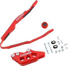 T.M. DESIGNWORKS Chain Guide/Slider - Honda - Red HCP-H05-RD