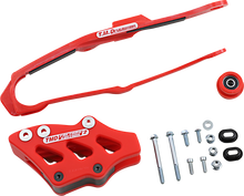 T.M. DESIGNWORKS Chain Guide/Slider - Honda - Red DCK-OR15-RD