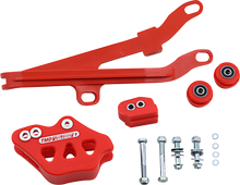 T.M. DESIGNWORKS Chain Guide/Slider - Red - Husqvarna/SWM DCK-HQV-RD