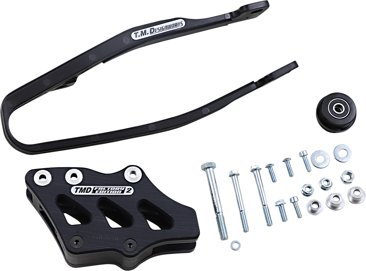 T.M. DESIGNWORKS Chain Guide/Slider - Black - Yamaha YCP-OR6-BK