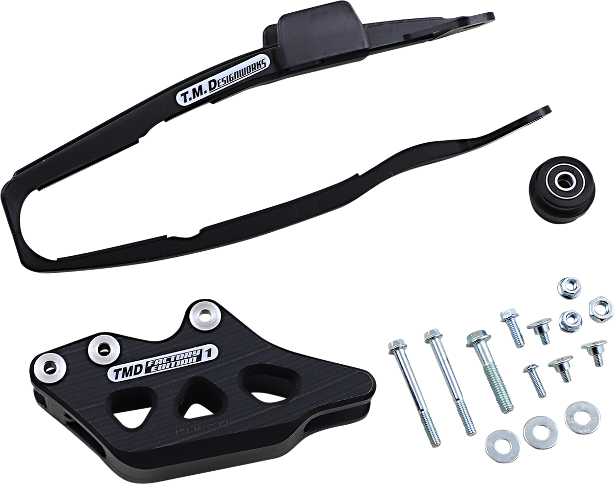 T.M. DESIGNWORKS Chain Guide/Slider - Black - Yamaha YCP-OR7-BK