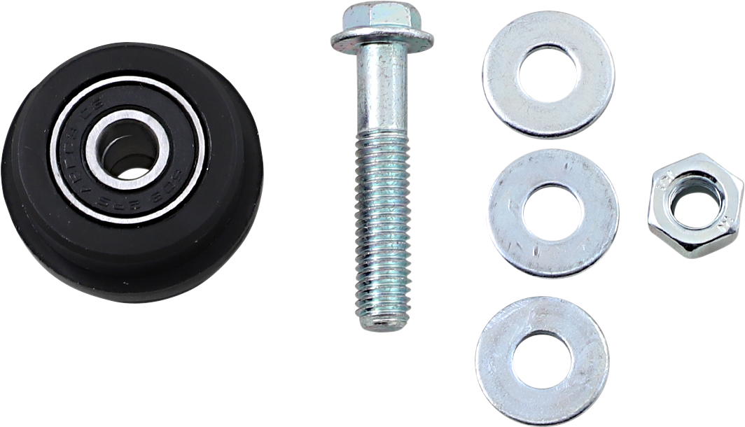 T.M. DESIGNWORKS Chain Roller - Black - Honda/Suzuki/TM/Yamaha PLR-212-BK