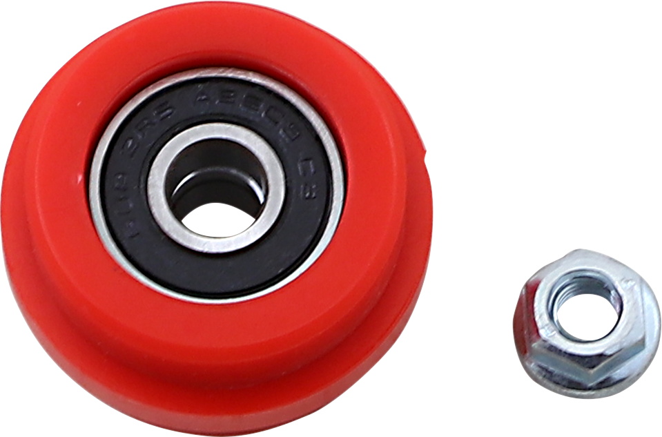 T.M. DESIGNWORKS Chain Roller - Red - Honda PLR-570-RD