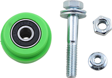 T.M. DESIGNWORKS Chain Roller - Green - Kawasaki PLR-215-GR