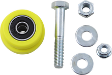 T.M. DESIGNWORKS Chain Roller - Suzuki - Yellow PLR-215-YL