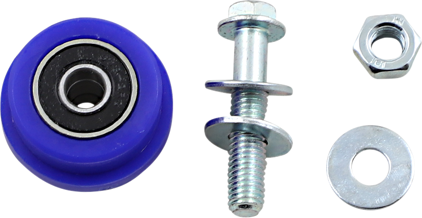 T.M. DESIGNWORKS Chain Roller - Blue - Honda/Suzuki/TM/Yamaha PLR-212-BU