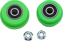 T.M. DESIGNWORKS Chain Roller - Kawasaki - Green ZDK-KXF-GR