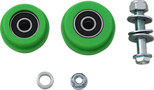 T.M. DESIGNWORKS Chain Roller - Green - Kawasaki ZDK-KX5-GR