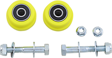 T.M. DESIGNWORKS Chain Roller - Yellow - Kawasaki/Suzuki ZDK-KXM-YL