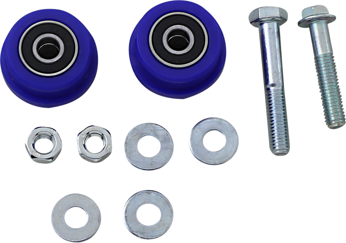 T.M. DESIGNWORKS Chain Roller - Blue - Yamaha ZDK-YZ2-BU