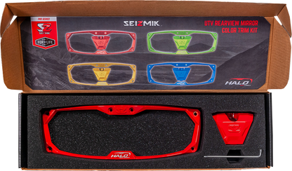 SEIZMIK Trim Kit - Halo-RA Series/Rear View/Mirror - Red 56-18100