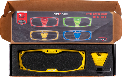 SEIZMIK Trim Kit - Halo-RA Series/Rear View/Mirror - Yellow 56-18103
