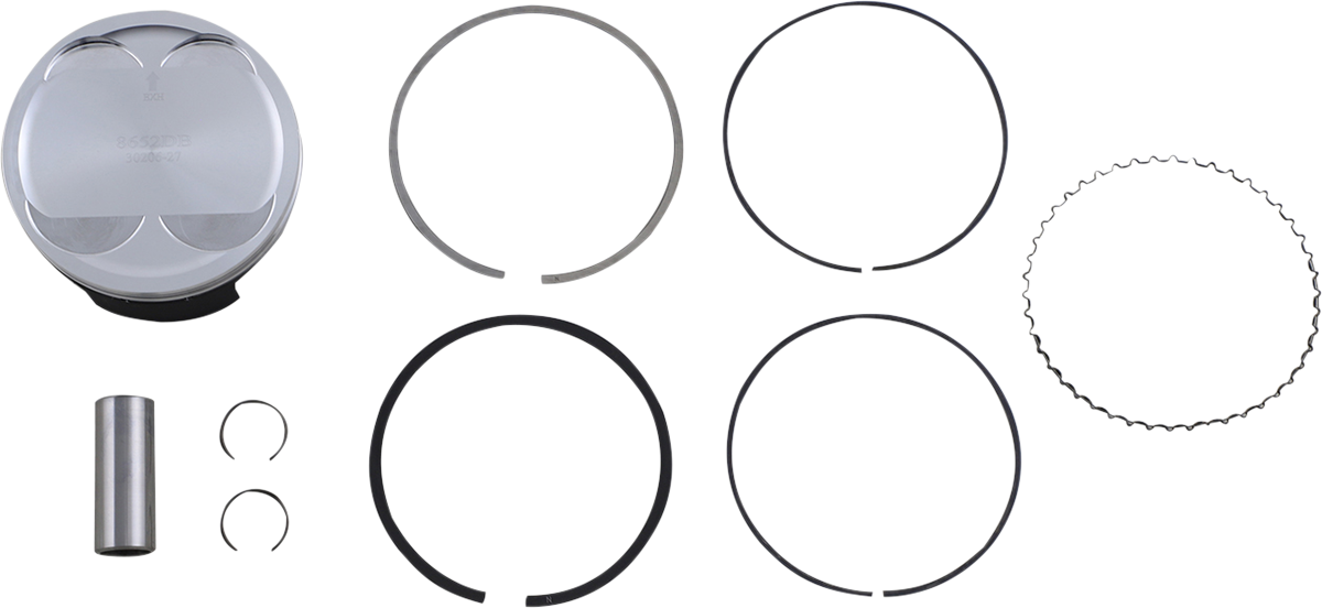 WOSSNER Piston Kit - 96.96 mm - Husqvarna 8652DB