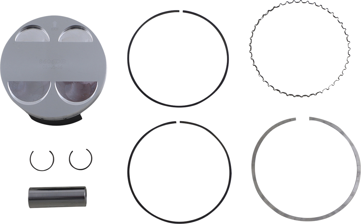 WOSSNER Piston Kit - 95.47 mm - Suzuki 8606DB