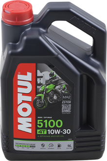 MOTUL 5100 4T Synthetic Blend Oil - 10W-30 - 4L 104063
