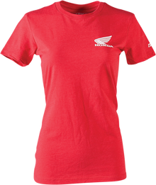 FACTORY EFFEX Women's Honda Icon T-Shirt - Heather Red - Small 24-87310