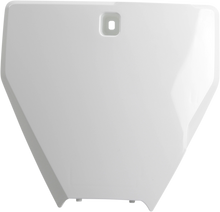UFO Front Number Plate - White HU03367-041