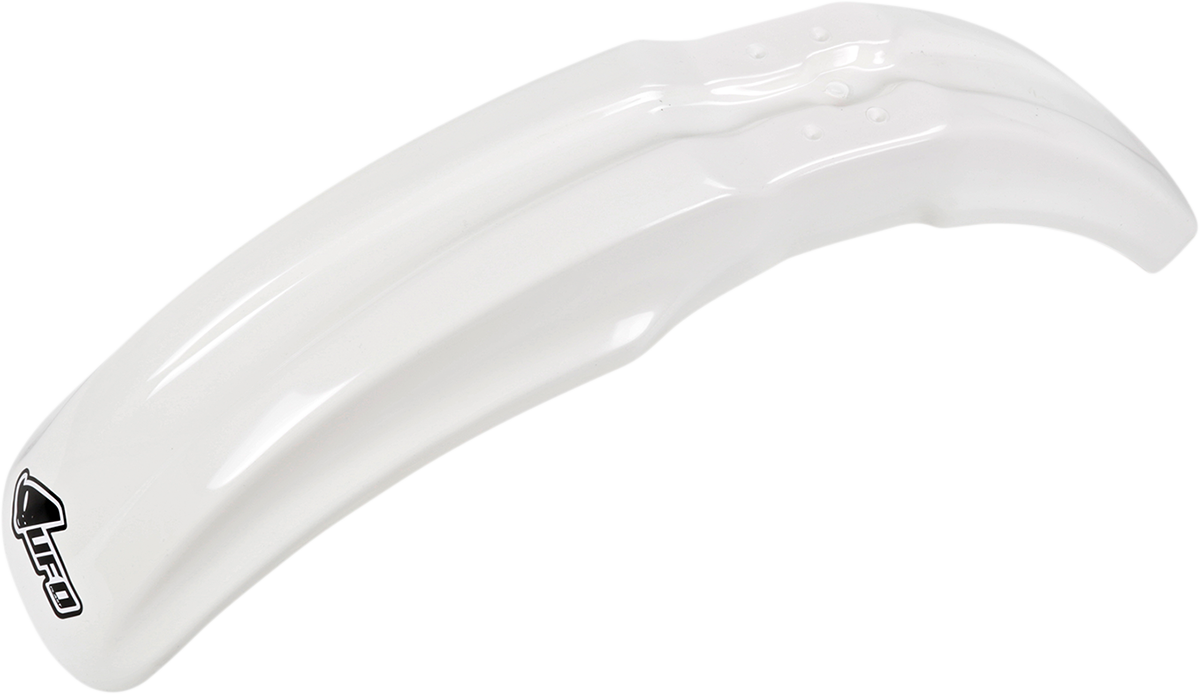 UFO Front Fender - White - Kawasaki - KX '91-'13 KA02757-047