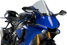 PUIG HI-TECH PARTS Race Windscreen - 14-3/8" - Smoke - YZF-R1 3632H