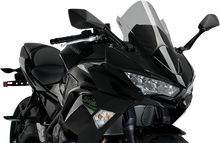 PUIG HI-TECH PARTS Race Windscreen - 19" - Smoke - Kawasaki 3881H