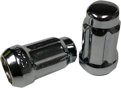 MOOSE OFFROAD Lug Nuts - Splined - M10 x 1.25 - Chrome - 16 Pack SPMO3808L4
