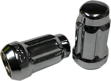 MOOSE OFFROAD Lug Nuts - Splined - M10 x 1.25 - Chrome - 16 Pack SPMO3808L4