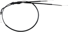 MOTION PRO Black Vinyl Choke Cable - '95-'07 Honda VT1100 - +6" 02-0338