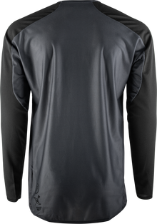 Gravity Long Sleeve Jersey Grey/Black 2x