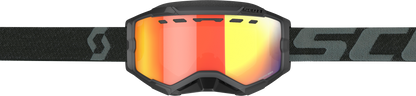 Fury Goggle Snow Cross Black W/Enh Red Chrome