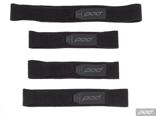 K1 Knee Brace Strap Set (Black/Grey)