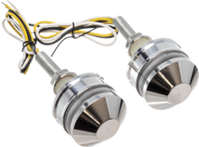 Grip Light Led Cap Polished White/Amber