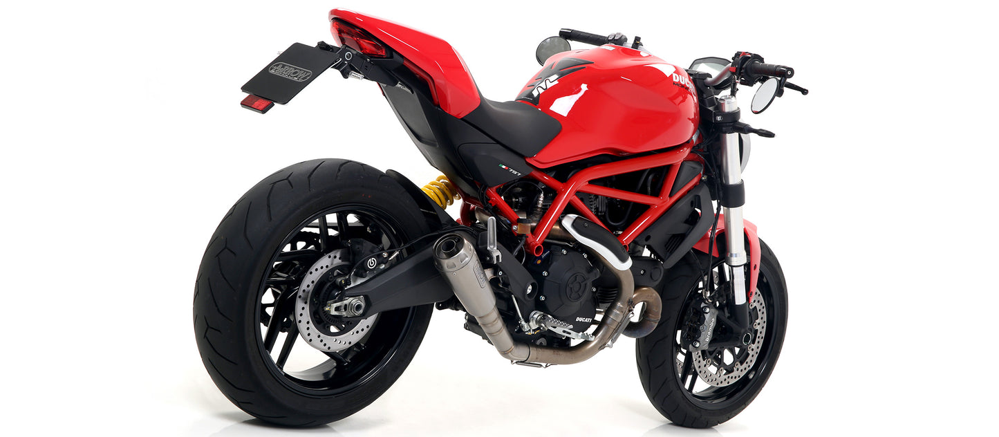 Arrow Exhausts For The Ducati Scrambler 800 and Monster 797 (15-20)