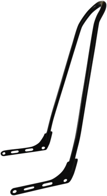 MOTHERWELL One-Piece Sissy Bar - Black MWL-156T-18-MB