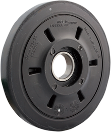 KIMPEX Idler Wheel with Bearing 6004-2RS - Black - 135 mm OD x 25 mm ID 298991