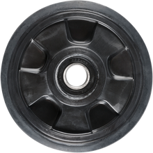KIMPEX Idler Wheel with Snap Ring/Bearing 6004 - Black - 147 mm OD x 20 mm ID 298993
