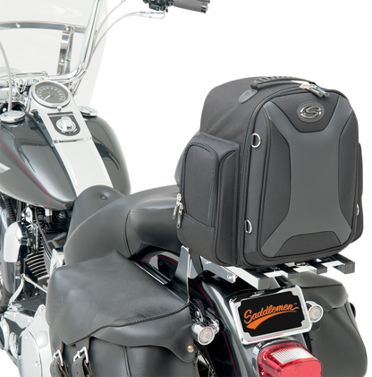 SADDLEMEN Sport Sissy Bar Bag - Black EX000689